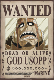 Poster One Piece Wanted Usopp Wano 38x52cm Abystyle GBYDCO643 | Yourdecoration.de