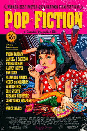 Poster Pop Fiction 61x91 5cm Grupo Erik GPE5876 | Yourdecoration.de