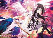 Poster Puella Magi Madoka Magica Goddes Madoka And Homura 52x38cm Abystyle GBYDCO337 | Yourdecoration.de