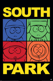 Poster South Park Block Colour 61x91 5cm PP2402237 | Yourdecoration.de