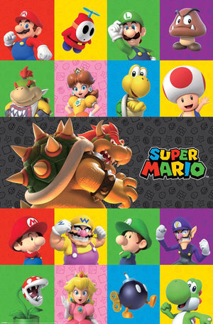 Poster Super Mario Characters 61x91 5cm PP2402577 | Yourdecoration.de