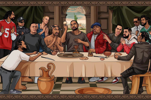 Poster The Last Supper of Hip Hop 91 5x61cm Pyramid PP35358 | Yourdecoration.de