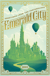 Poster Wicked Emerald City 61x91 5cm Abystyle GBYDCO702 | Yourdecoration.de