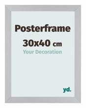 Posterrahmen 30x40cm Silber MDF Parma Messe | Yourdecoration.de