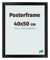 Posterrahmen 40x50cm Schwarz Matt MDF Parma Messe | Yourdecoration.de