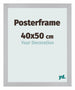 Posterrahmen 40x50cm Silber MDF Parma Messe | Yourdecoration.de