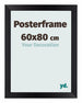 Posterrahmen 60x80cm Schwarz Matt MDF Parma Messe | Yourdecoration.de