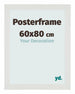 Posterrahmen 60x80cm Weiss Matt MDF Parma Messe | Yourdecoration.de