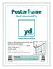 Posterrahmen Kunststoff 30x40cm Weiss Hochglanz Vorne Messe | Yourdecoration.de