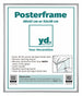 Posterrahmen Kunststoff 38x52cm Silber Vorne Messe | Yourdecoration.de