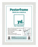 Posterrahmen MDF 30x40cm Weiss Matt Vorne Messe | Yourdecoration.de