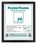 Posterrahmen MDF 38x52cm Schwarz Matt Vorne Messe | Yourdecoration.de