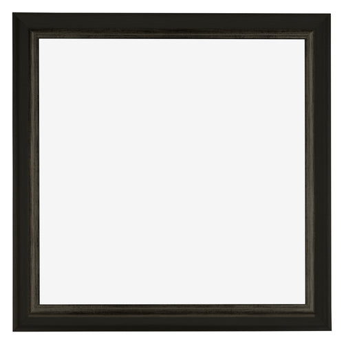 Sheffield Holz Bilderrahmen 25x25cm Schwarz Gold Gewischt Vorne | Yourdecoration.de