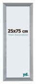 Tucson Aluminium Bilderrahmen 25x75cm Silber Geburstet Vorne Messe | Yourdecoration.de