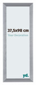 Tucson Aluminium Bilderrahmen 37 5x98cm Silber Geburstet Vorne Messe | Yourdecoration.de