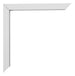 Virginia Aluminium Bilderrahmen 20x25cm Weiss Ecke | Yourdecoration.de