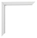 Virginia Aluminium Bilderrahmen 20x30cm Weiss Ecke | Yourdecoration.de