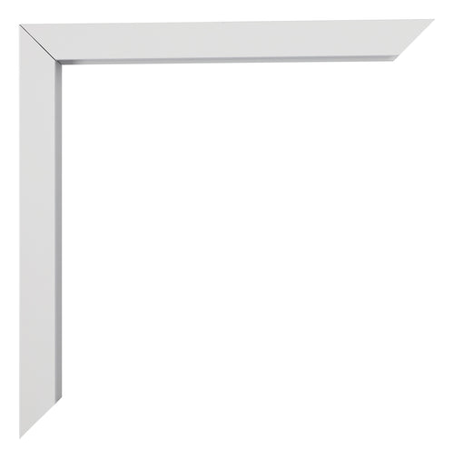 Virginia Aluminium Bilderrahmen 20x60cm Weiss Ecke | Yourdecoration.de