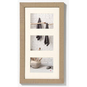 Walther Design Home Holz Bilderrahmen Drei Bilder Bildgrösse 15x10cm Beige | Yourdecoration.de