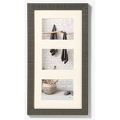 Walther Design Home Holz Bilderrahmen Drei Bilder Bildgrösse 20x15cm Grau | Yourdecoration.de