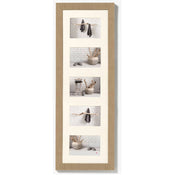 Walther Design Home Holz Bilderrahmen Fünf Bilder Bildgrösse 15x10cm Beige | Yourdecoration.de