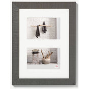 Walther Design Home Holz Bilderrahmen Zwei Bilder Bildgrösse 20x15cm Grau | Yourdecoration.de