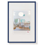 Walther Design New Lifestyle Kunststoff Bilderrahmen 50x60cm Blau Vorne | Yourdecoration.de