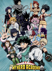 My Hero Academia Heroes Poster 38X52cm | Yourdecoration.de