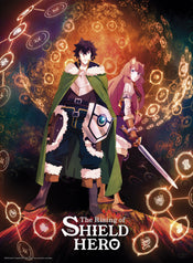 The Shield Hero Naofumi And Raphtalia Poster 38X52cm | Yourdecoration.de