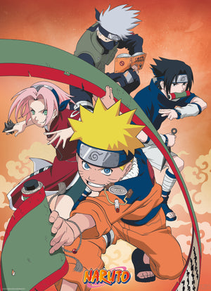 Naruto Team 7 Poster 38X52cm | Yourdecoration.de