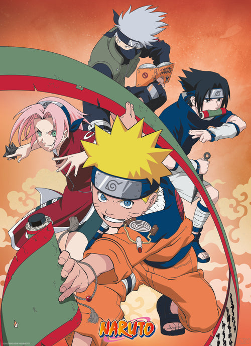 Naruto Team 7 Poster 38X52cm | Yourdecoration.de