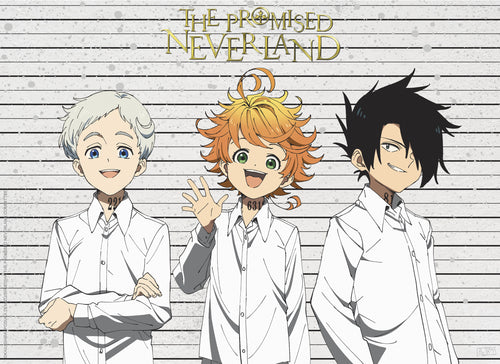 The Promised Neverland Mug Shots Poster 52X38cm | Yourdecoration.de