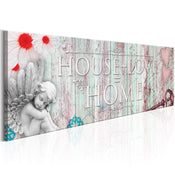 Artgeist Home House And Love Canvas Leinwandbilder | Yourdecoration.de