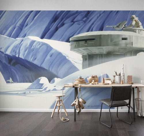 Komar Star Wars Classic RMQ Hoth Echo Base Vlies Fototapete 500x250cm 10-bahnen Interieur | Yourdecoration.de