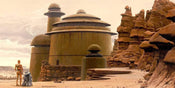 Komar Star Wars Classic RMQ Jabbas Palace Vlies Fototapete 500x250cm 10-bahnen | Yourdecoration.de