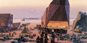 Komar Star Wars Classic RMQ Java Market Vlies Fototapete 500x250cm 10-bahnen | Yourdecoration.de