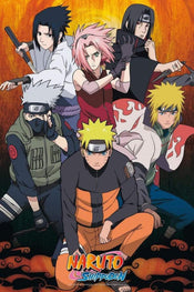 GBeye Naruto Shippuden group Poster 61x91.5cm | Yourdecoration.de