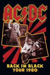 GBeye Ac/Dc Back In Black 80 Poster 61x91,5cm | Yourdecoration.de