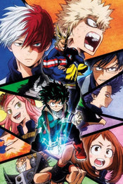 GBeye My Hero Academia Group Poster 61x91,5cm | Yourdecoration.de