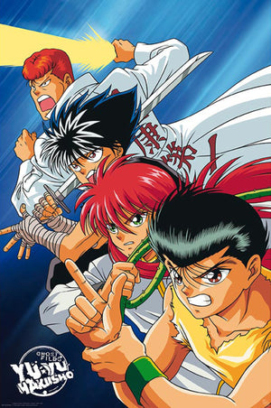 Gbeye GBYDCO086 Yu Yu Hakusho Group Poster 61x 91-5cm | Yourdecoration.de