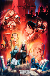 Gbeye Gbydco319 Fullmetal Alchemist Key Art Poster 61x91 5cm | Yourdecoration.de