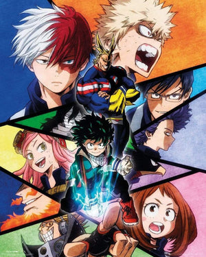 GBeye My Hero Academia Group Poster 40x50cm | Yourdecoration.de