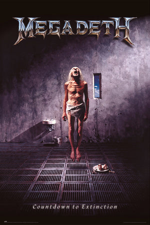 grupo erik GPE5707 megadeth countdown to extinction poster 61x91,5cm | Yourdecoration.de