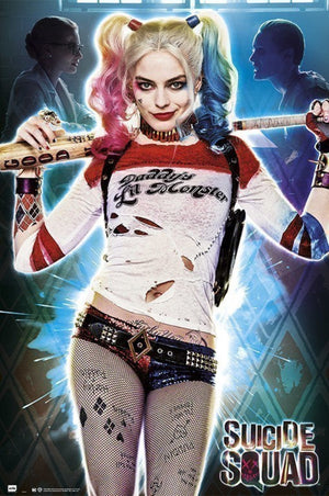 Grupo Erik GPE5093 Suicide Squad Harley Quinn Daddys Lil Monster Poster 61X91,5cm | Yourdecoration.de