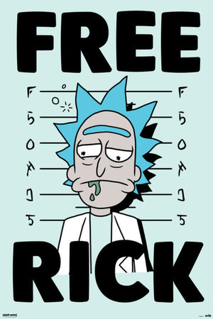 Grupo Erik GPE5251 Rick And Morty Free Rick Poster 61X91,5cm | Yourdecoration.de