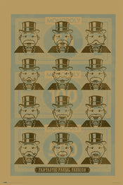 Grupo Erik GPE5417 Monopoly Facial Fashion Poster 61X91,5cm | Yourdecoration.de