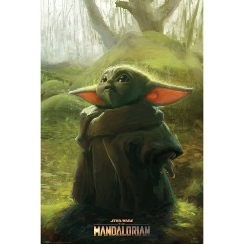 Grupo Erik GPE5487 Star Wars The Mandalorian The Child Art Poster 61X91,5cm | Yourdecoration.de