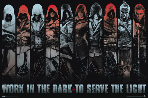 Grupo Erik GPE5501 Assassins Creed Work In The Dark Poster 91,5X61cm | Yourdecoration.de