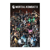 Grupo Erik GPE5510 Mortal Kombat Characters Poster 61X91,5cm | Yourdecoration.de