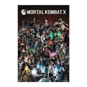 Grupo Erik GPE5510 Mortal Kombat Characters Poster 61X91,5cm | Yourdecoration.de